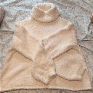 Crop top long sleeve turtle neck